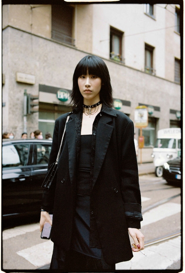 Street Style Milan Fashion Week SS22 Yu Fujiwara 24