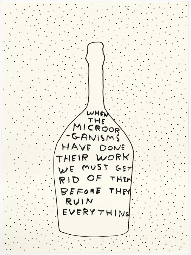 David Shrigley x Ruinart Unconventional Bubbles 12