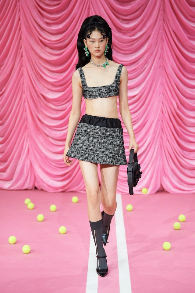 SHUSHU TONG SS22 collection Tennis Sweet, Shanghai Fashion 1