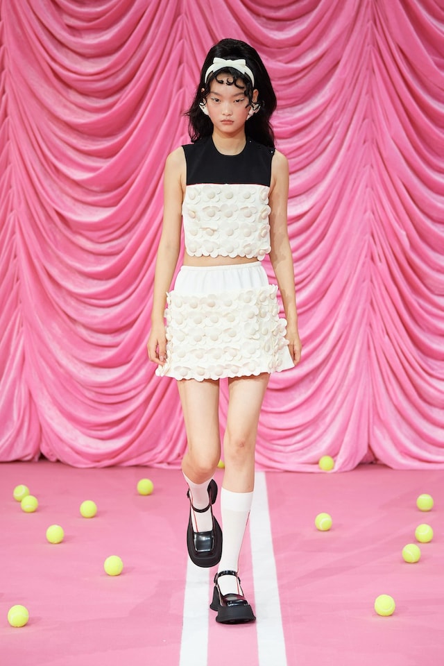 SHUSHU TONG SS22 collection Tennis Sweet, Shanghai Fashion 4