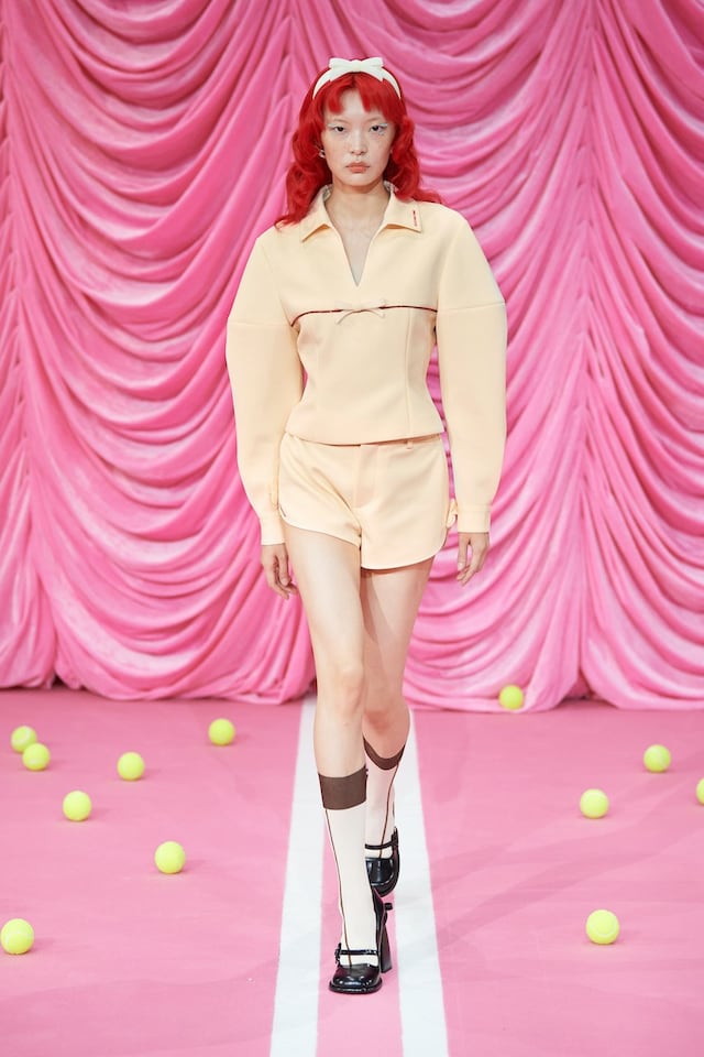 SHUSHU TONG SS22 collection Tennis Sweet, Shanghai Fashion 8