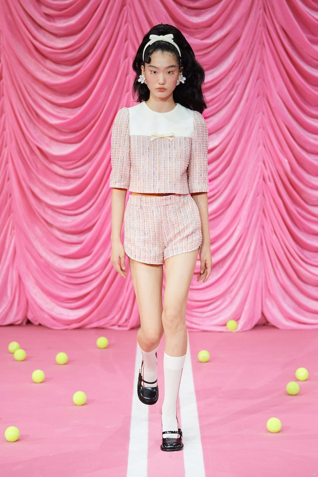 SHUSHU TONG SS22 collection Tennis Sweet, Shanghai Fashion 10