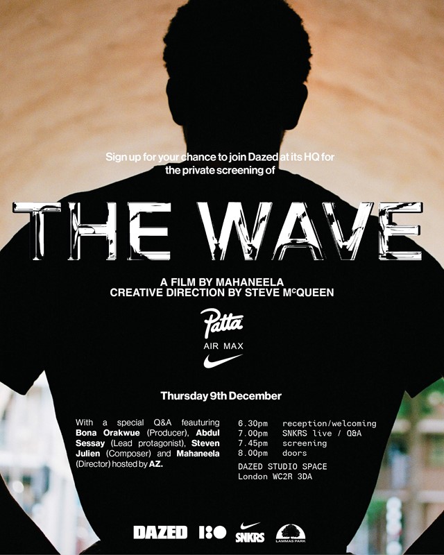 Nike x Patta, The Wave poster