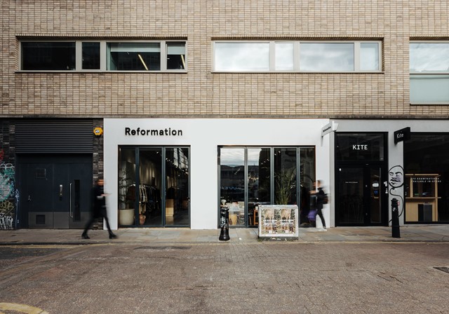 REFORMATION MOVES INTO SHOREDITCH
