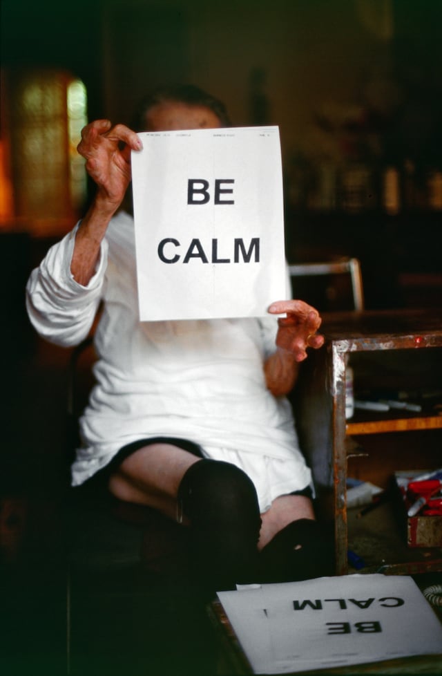 Louise Bourgeois in her home on 20th Street in New York (200 10