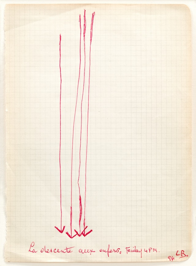 Louise Bourgeois, “La descente aux enfers, Friday 4pm (1994) 0