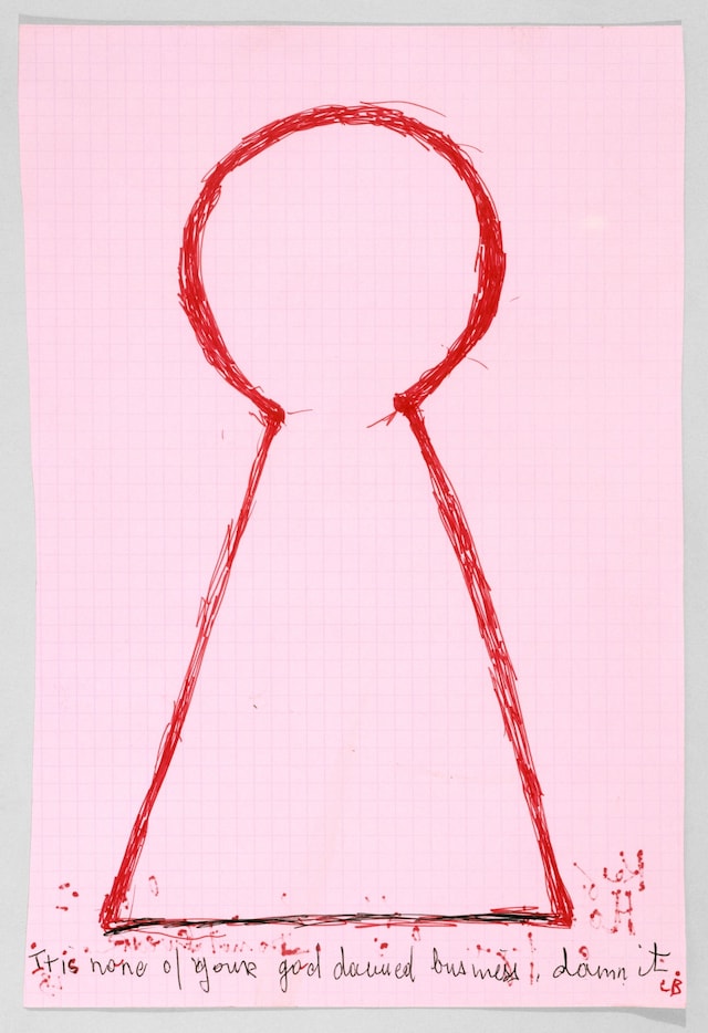 Louise Bourgeois, “Key Hole” (2005) 4
