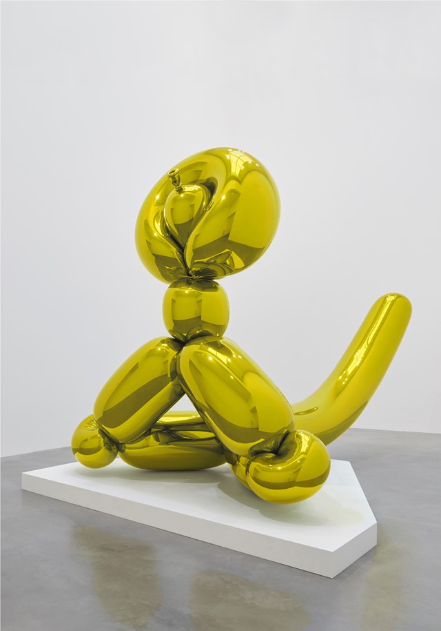 Balloon Monkey (Yellow) Jeff Koons