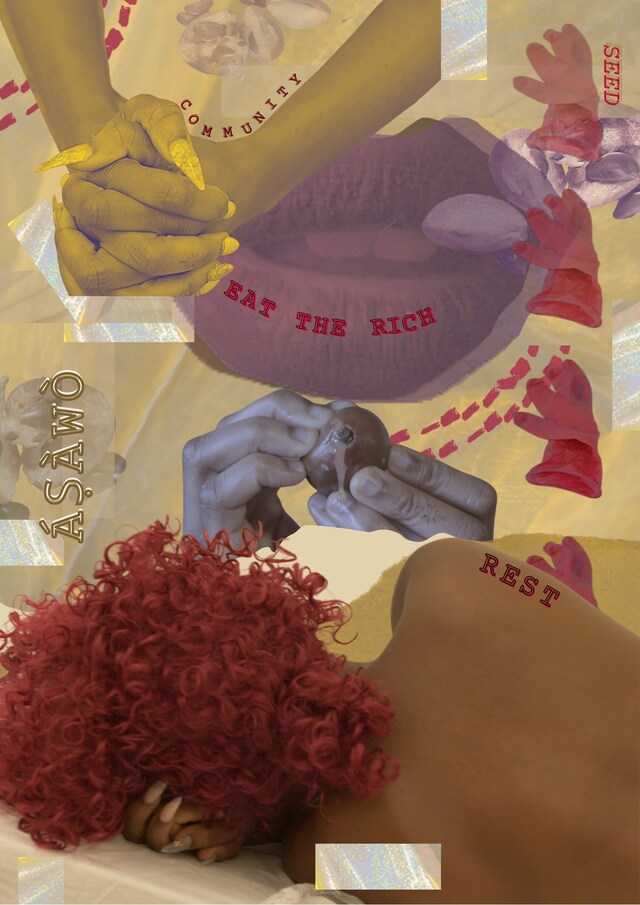 1_x Triptych by Tobi Adebajo, digital collage, 202 1