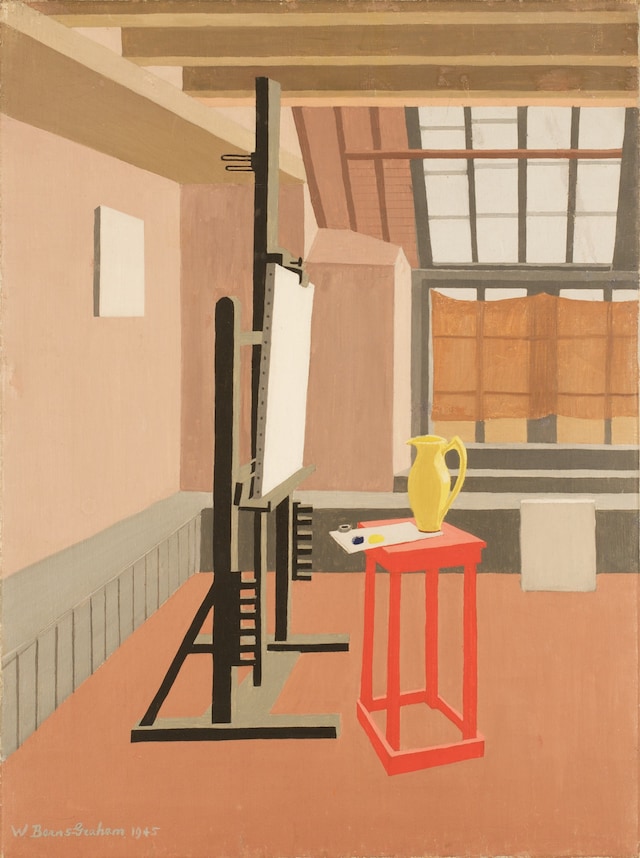 Wilhelmina Barns-Graham, “Studio Interior” (1945) 13