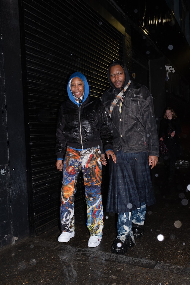 LFW AW22 street style 0