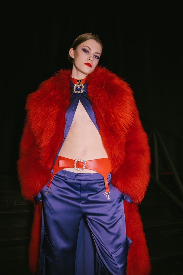 Blumarine AW22 feat. Chloe Cherry by Christina Fragkou 10