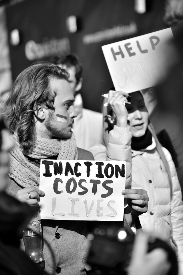 Ukraine anti-war protests 2022 1 19