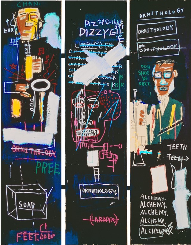 Jean-Michel Basquiat, “Horn Players” (1983)