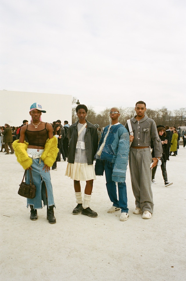 Paris Fashion Week AW22 street style 4