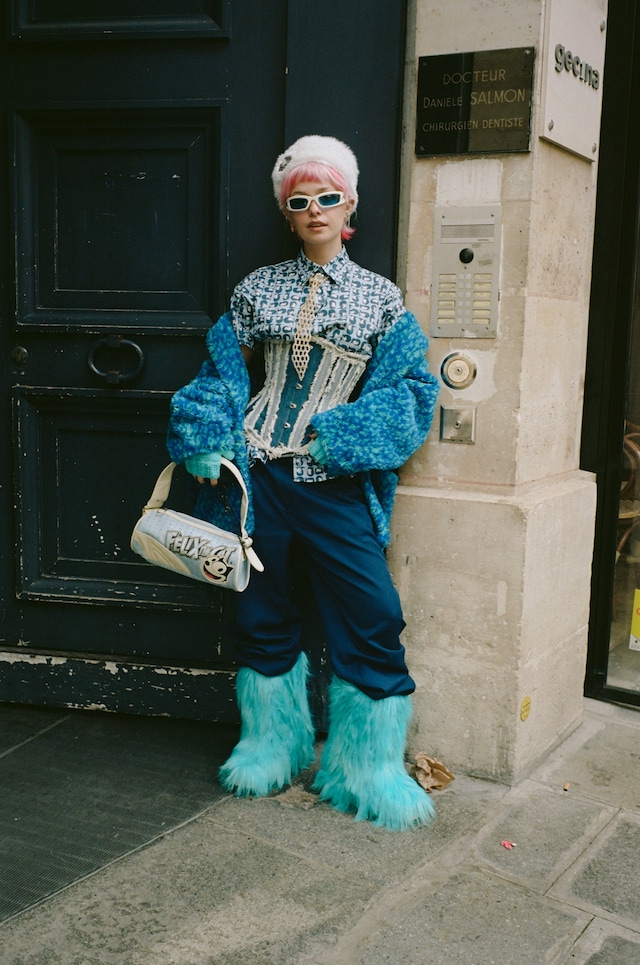 Paris Fashion Week AW22 street style 11