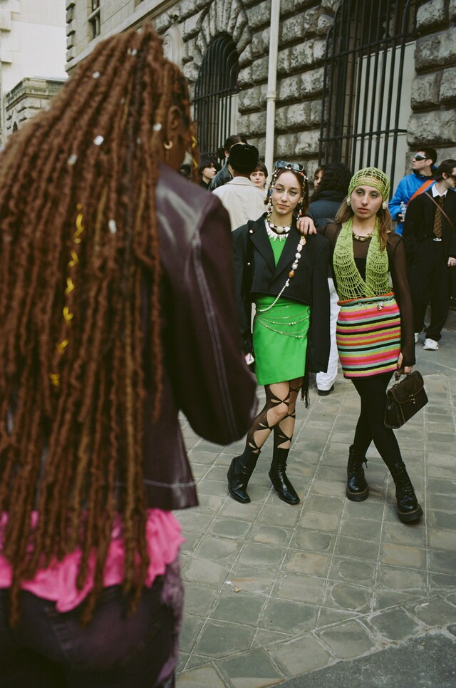 Paris Fashion Week AW22 street style 13