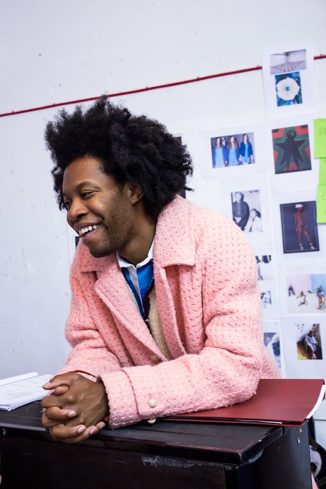 Jeremy O. Harris in rehearsals for Daddy. Photo by 2