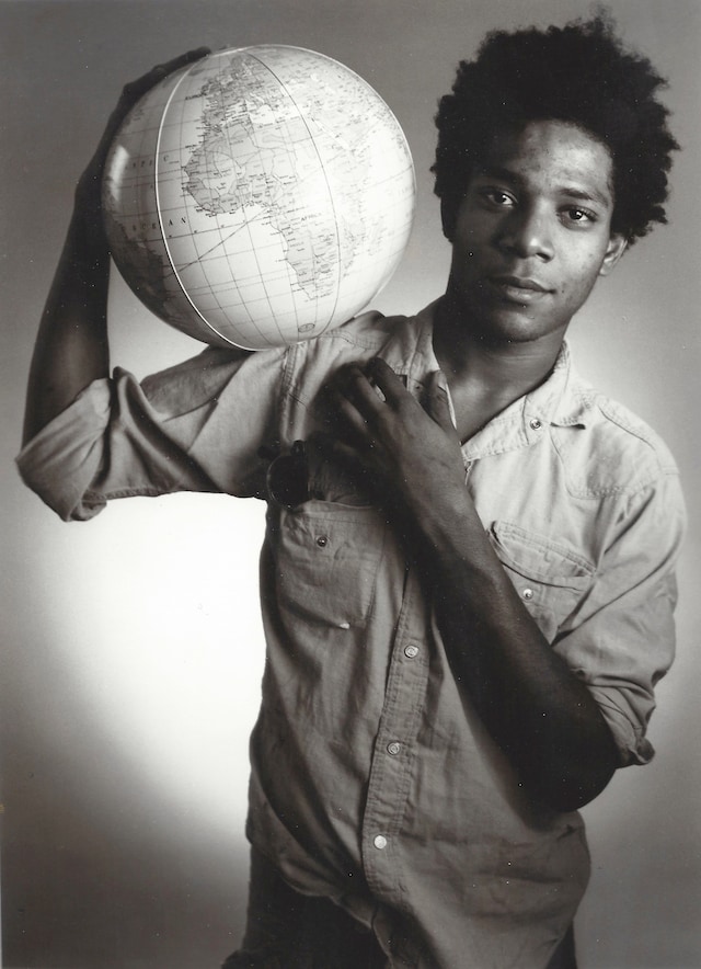Basquiat With Africa On His Shoulder 1984 15