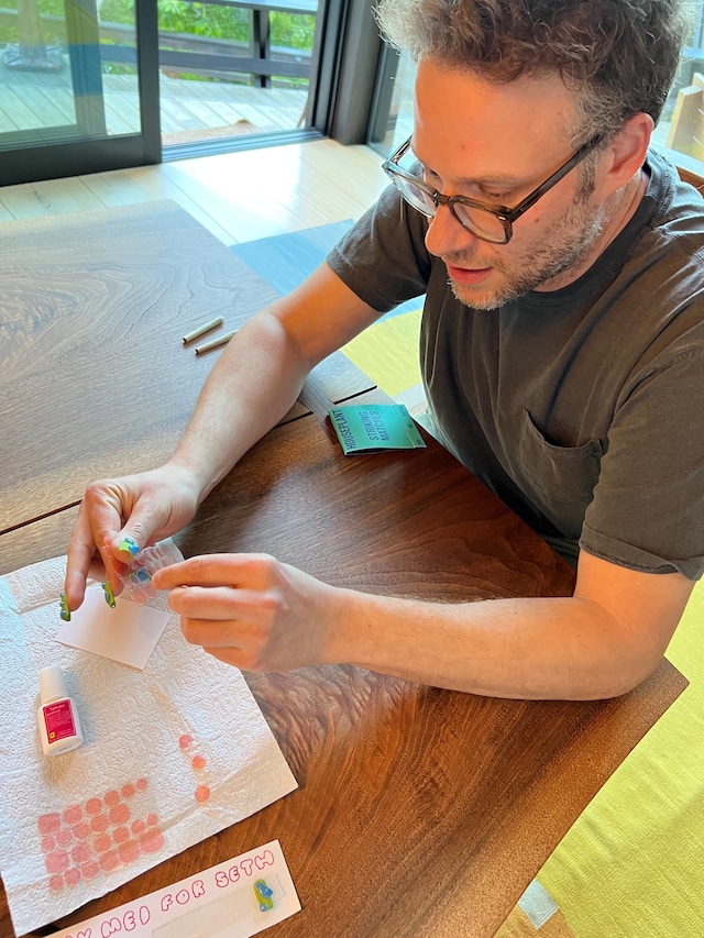 Seth Rogen nails 0