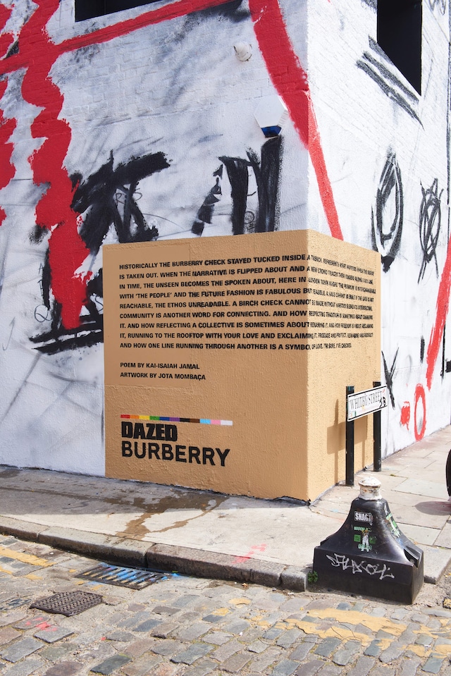 Dazed x Burberry Whitby Street takeover 31