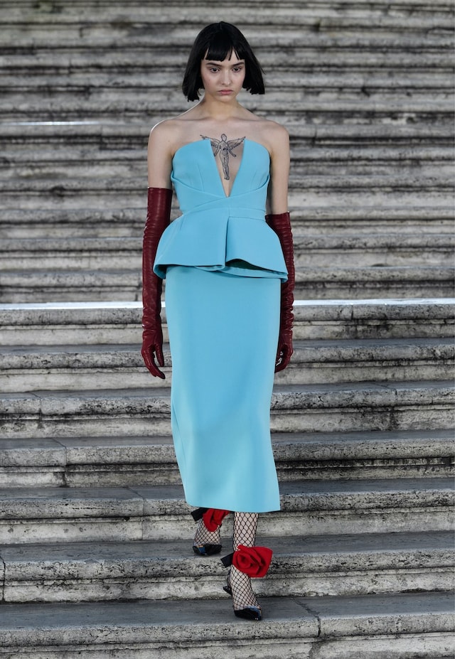Valentino AW23 Haute Couture collection, shown in Rome 18