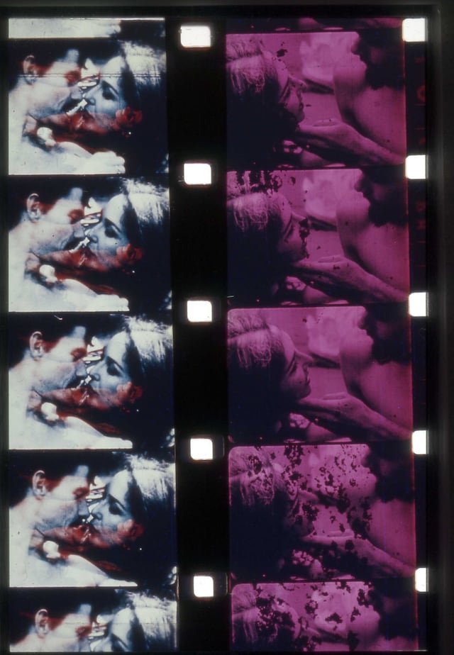 Carolee Schneemann, “Two film strips from Fuses” (1964–67) 7