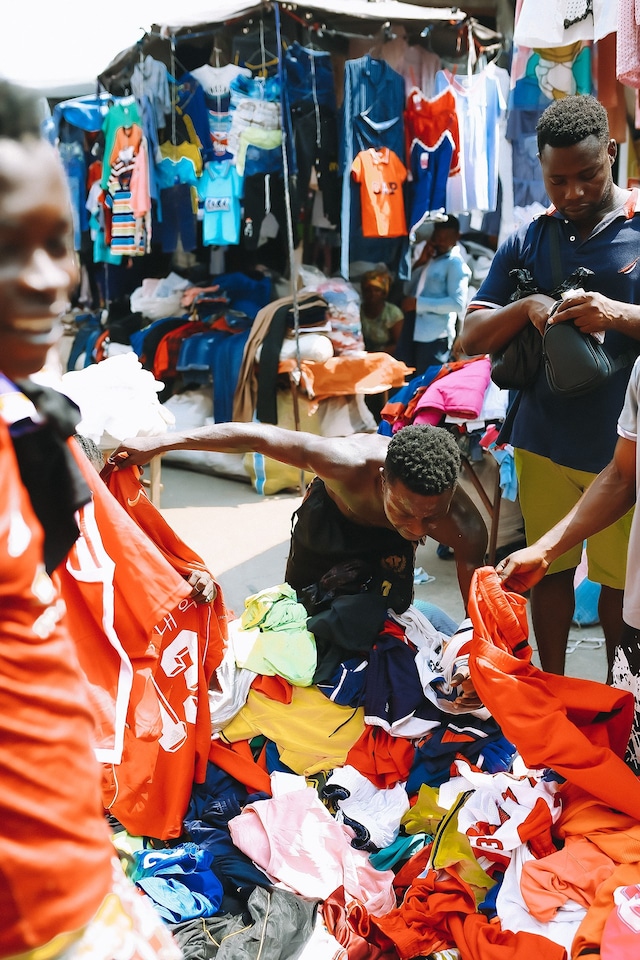 Kantamanto market Accra Ghana fashion 6