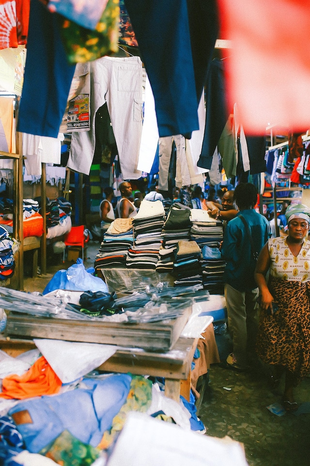 Kantamanto market Accra Ghana fashion 24