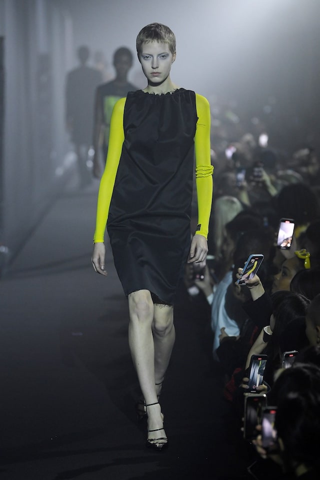 Raf Simons SS23 show at Printworks London 8