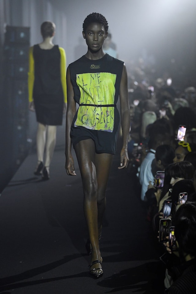 Raf Simons SS23 show at Printworks London 9