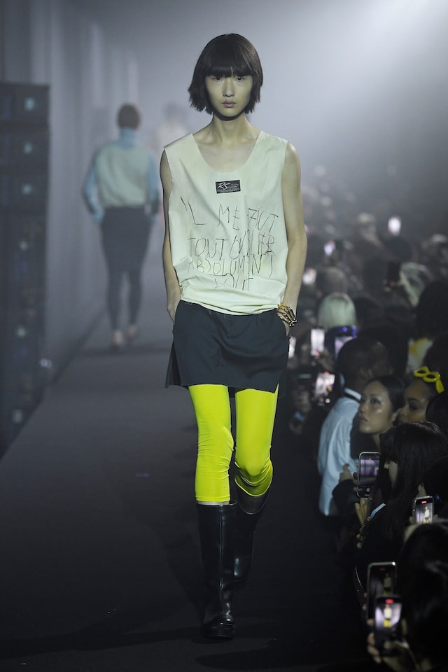 Raf Simons SS23 show at Printworks London 14