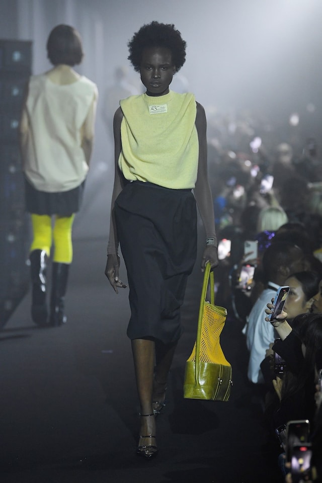 Raf Simons SS23 show at Printworks London 15