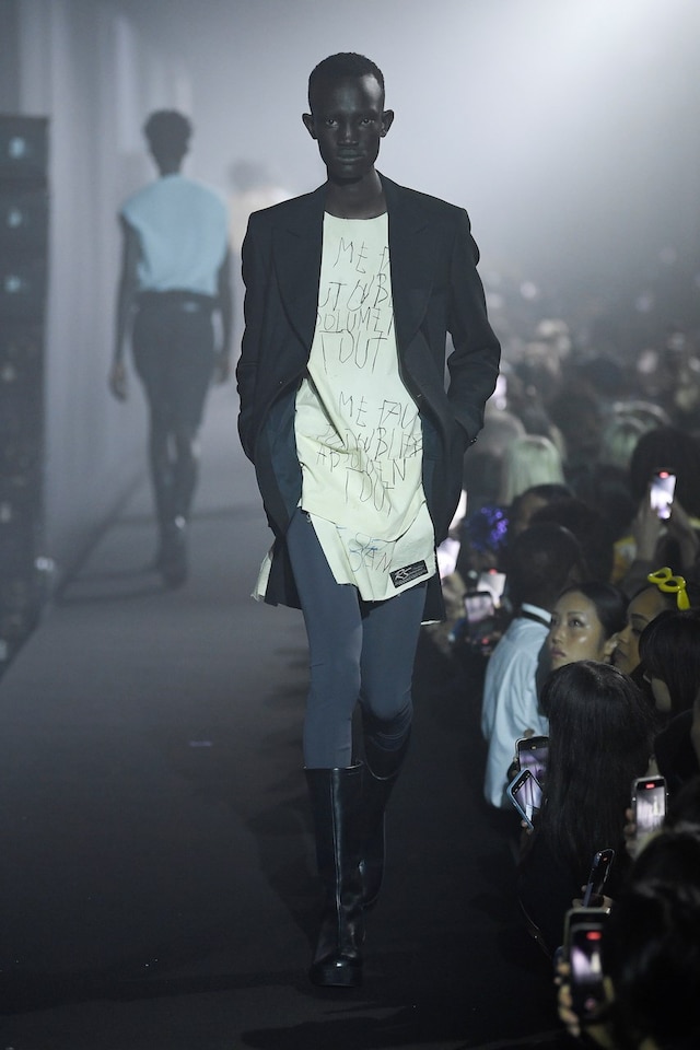 Raf Simons SS23 show at Printworks London 17
