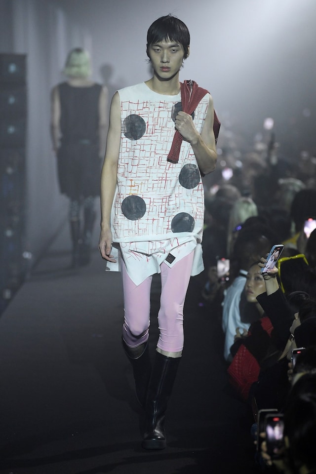 Raf Simons SS23 show at Printworks London 21