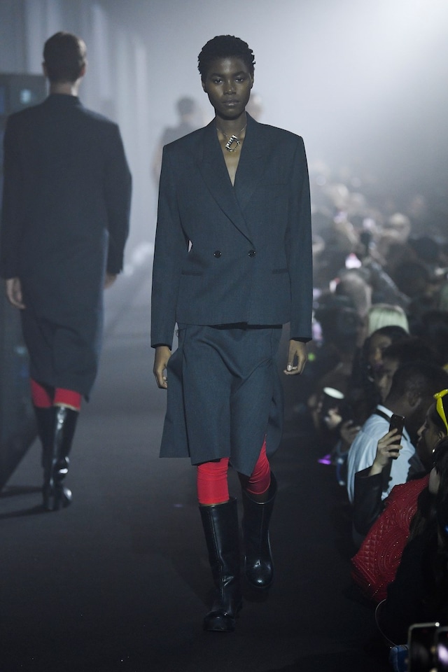 Raf Simons SS23 show at Printworks London 28