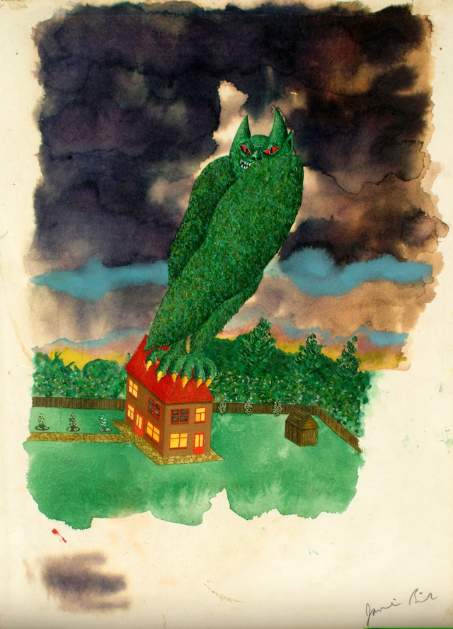 Jamie Reid, “Monster On a Nice Roof” (1972) 6