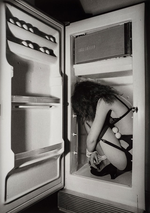 Jimmy DeSana: Submission. Refrigerator, 1977–78