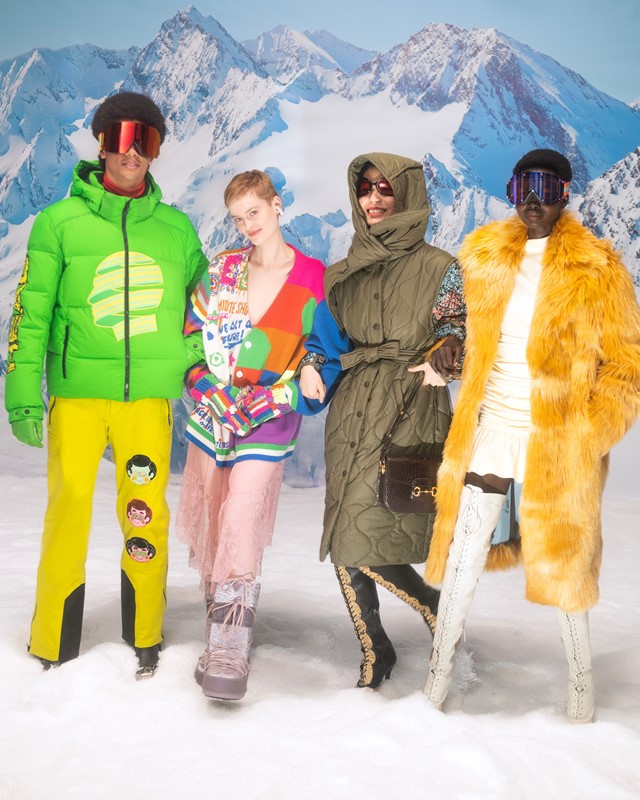 Gucci, Gui Rosa, and Bleue Burnham form an après-ski dalliance | Dazed