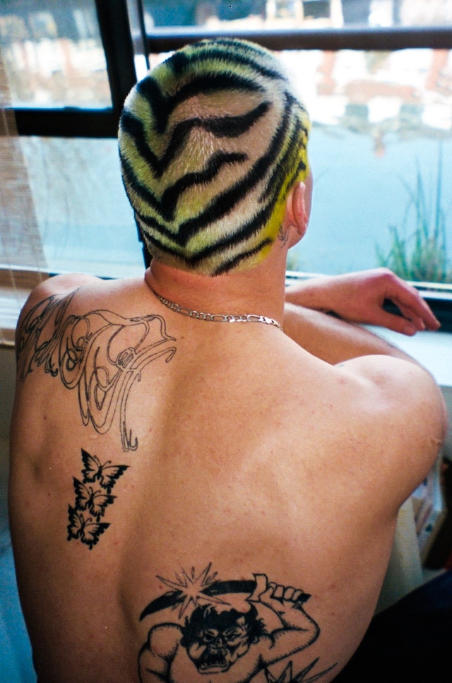 Max Heilbronn Trim buzzcut dyed hair 0