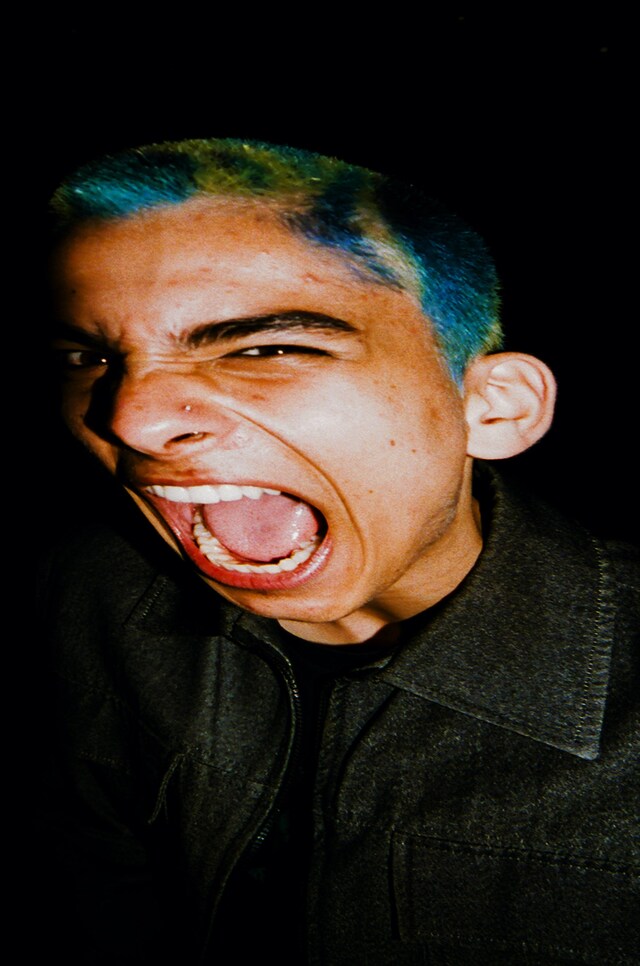 Max Heilbronn Trim buzzcut dyed hair 1