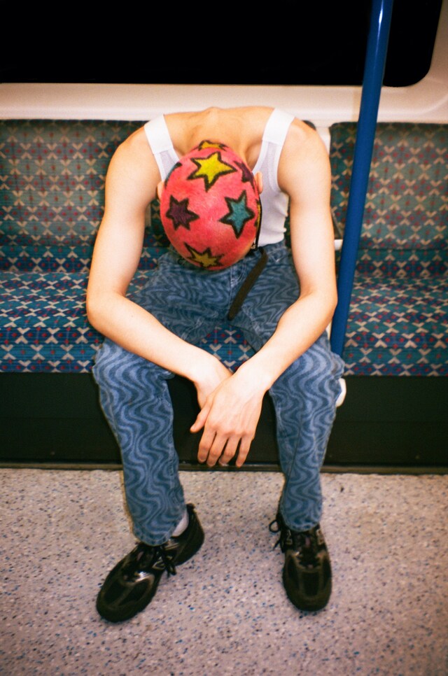 Max Heilbronn Trim buzzcut dyed hair 3