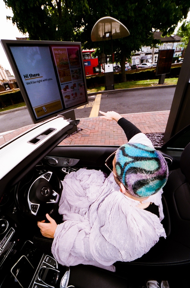 Max Heilbronn Trim buzzcut dyed hair 13