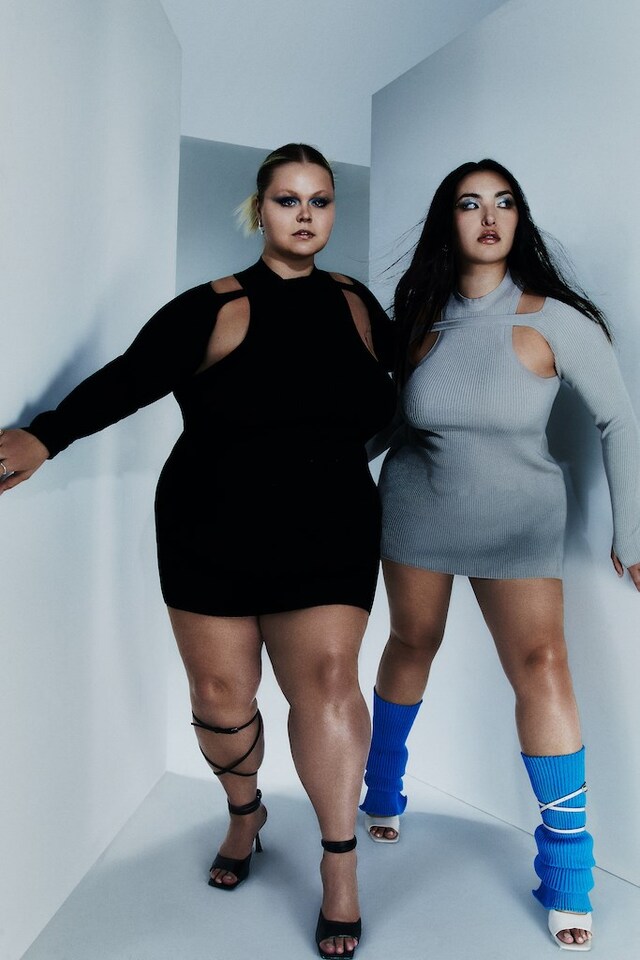 BLUEKI curve / plus size clothing by model Yumi Nu 1