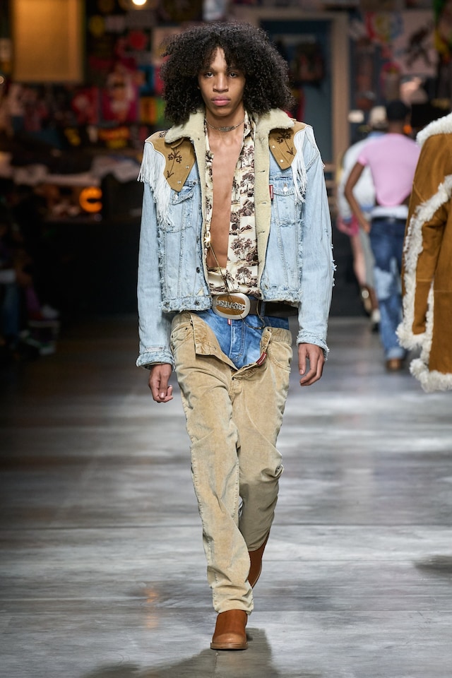 DSquared2 AW23 co-ed show Milan Fashion Week 4