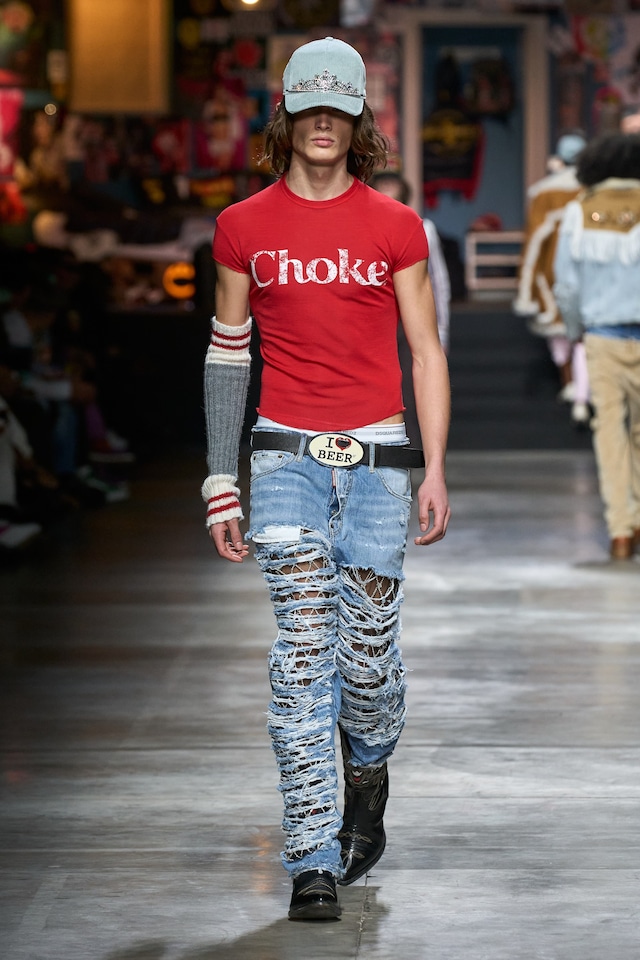 DSquared2 AW23 co-ed show Milan Fashion Week 6