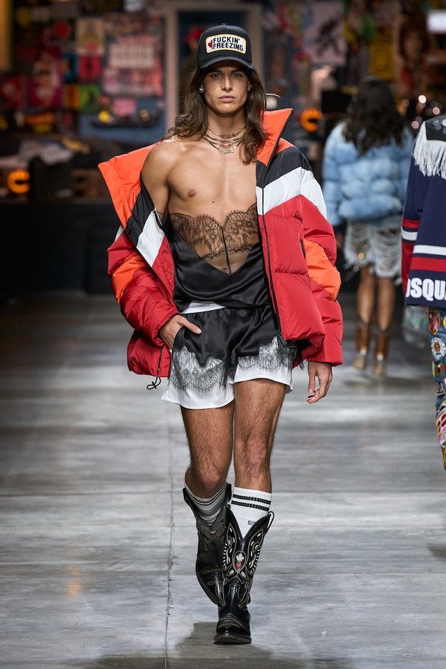 DSquared2 AW23 co-ed show Milan Fashion Week 20