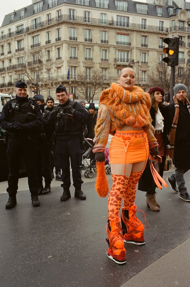 Paris AW23 menswear street style 0