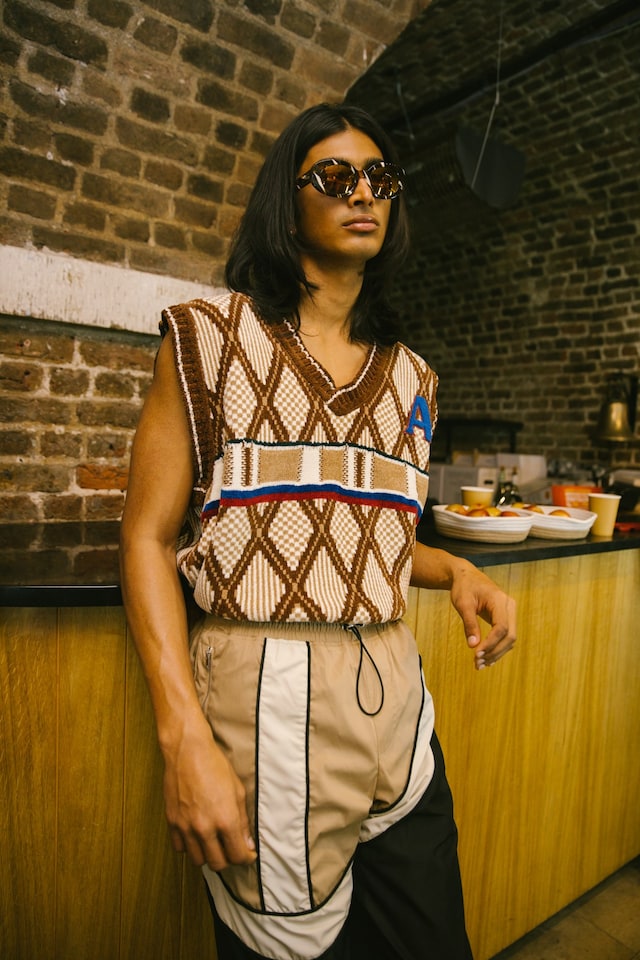 Ahluwalia AW23 LFW Dazed Cris Fragkou beauty looks 15