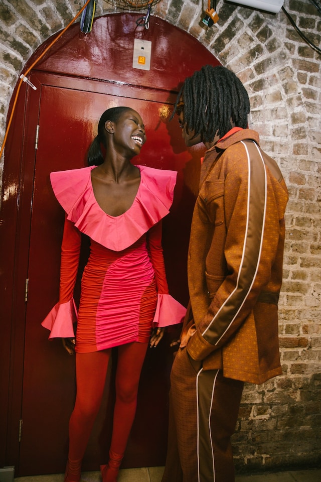 Ahluwalia AW23 LFW Dazed Cris Fragkou beauty looks 9